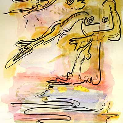 Aguarela 24 0,25x0,35m