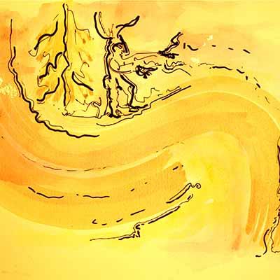 Aguarela 8 0,20x0,30m