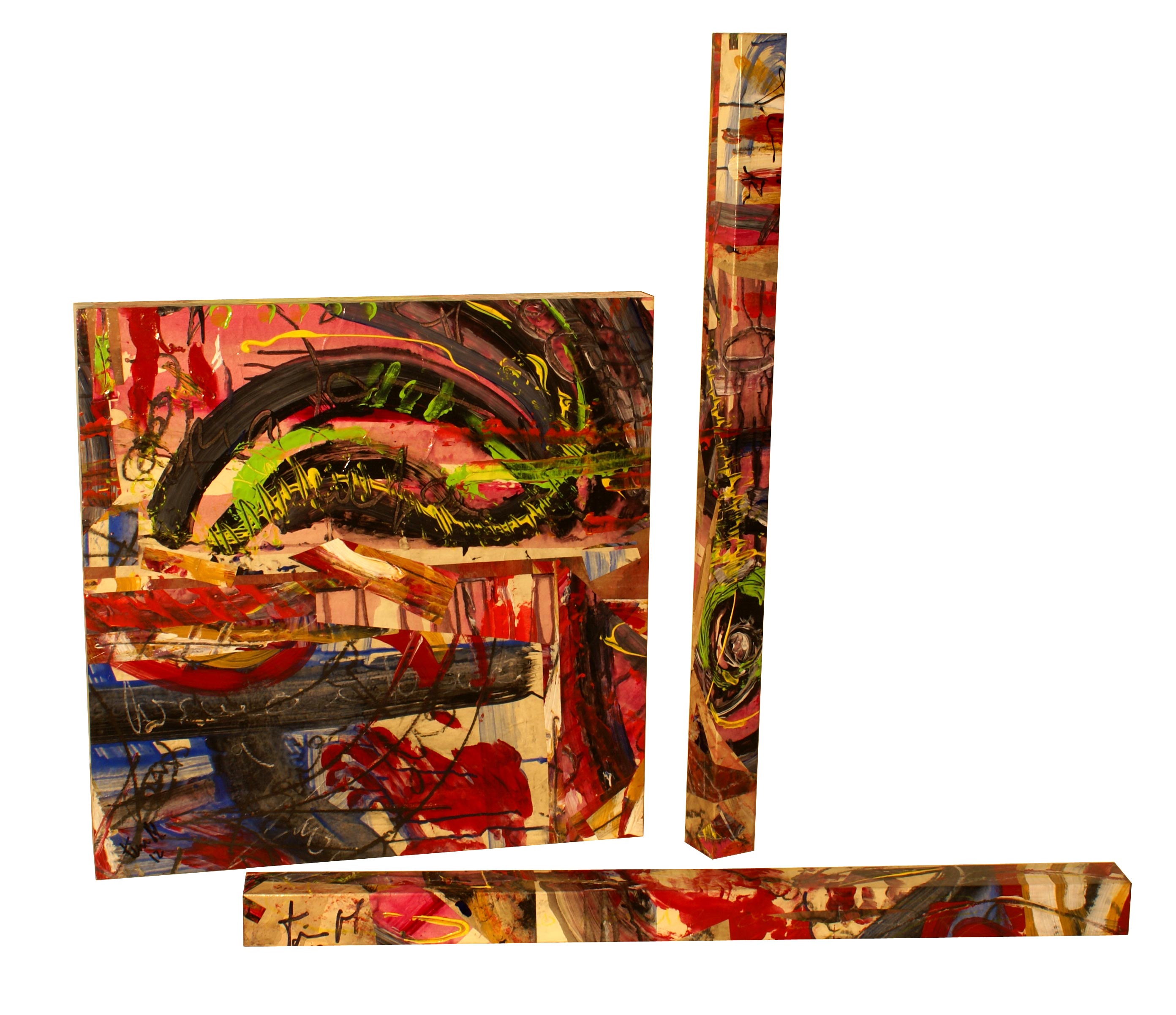 Olhares - 0,80x0,80m