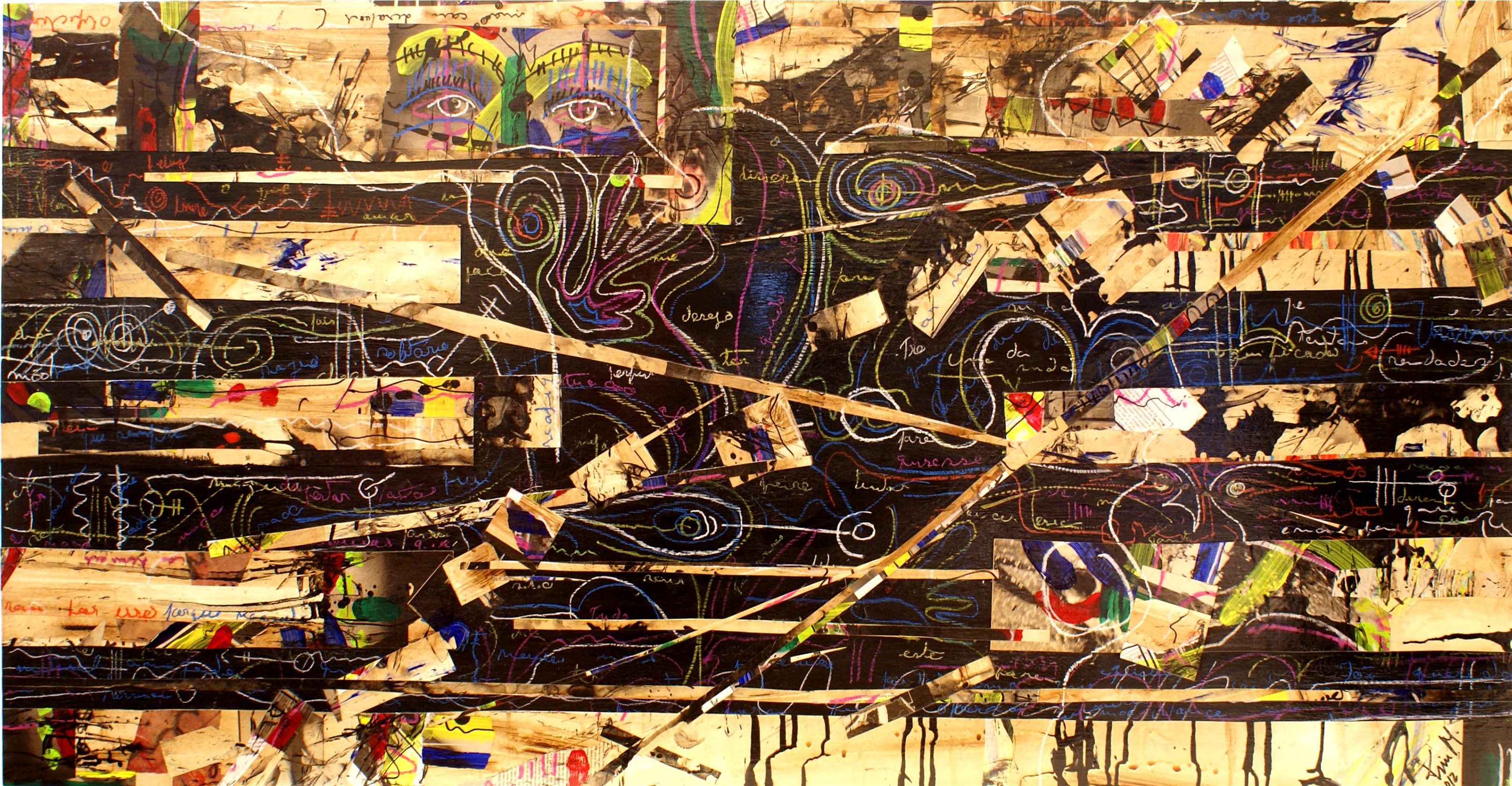 Olhares Tensos - 1,80x1,00m