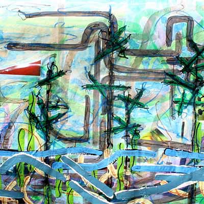 Landscape 15 - 2,10x1,00m