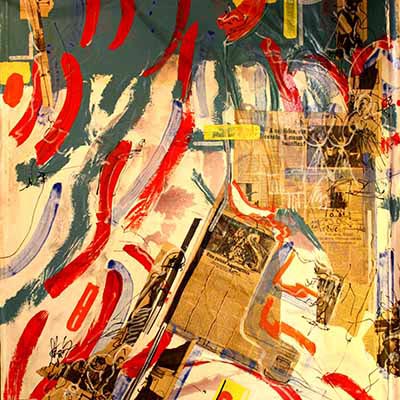 Escaping to Paradise - 1,00x1,60m