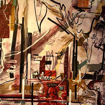 Going East 2 - 1,00x1,00m