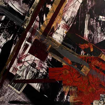 Going East 4 - 1,00x1,00m