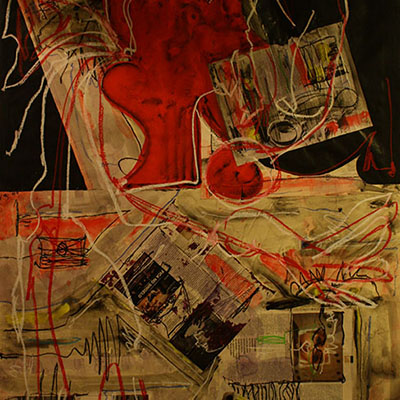 Anything but Happy 160x100cm