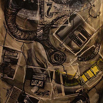 Profile picture in Yellow 100x160 cm