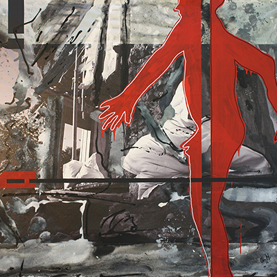 Labyrinth of passions 6 180x160cm