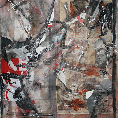 Storming artists 1 200x150cm