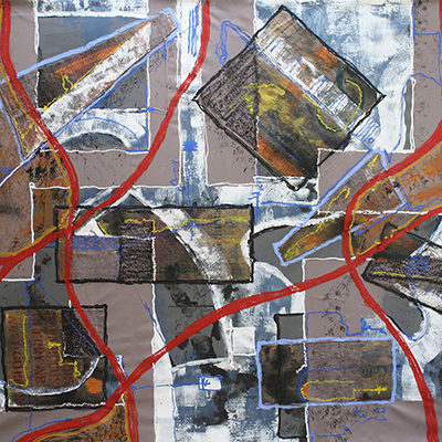 We met for a reason 200x210cm